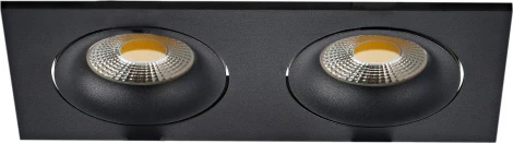 Встраиваемый светильник Donolux Saturn DL18412/02TSQ Black (220V)