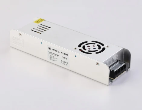 Блок питания с EMC для светодиодной ленты 24V Ambrella LED Driver 24V GS8686 360W 15A IP20 220V