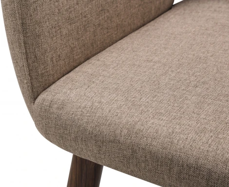 Стул R-Home Oscar Сканди Браун Темный Орех