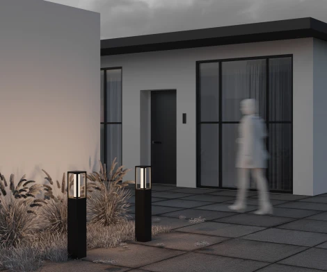 Наземный уличный светильник Maytoni Expo O480FL-L12B3K1 (LED, 220V, IP65)