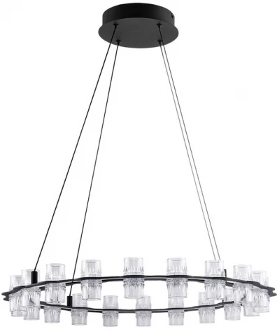 Подвесной светильник Divinare Monna 1933/06 SP-44 (LED, 220V, на тросе, кольцо)