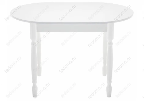 Стол Woodville деревянный Леттере белый 344746