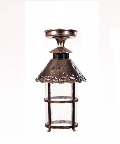 Потолочный светильник уличный Oasis Light CAIOR 1 81505A Gb (220V, фонарь, IP44)