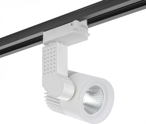 Однофазный трековый светильник светодиодный AM Group TRACK AM333 12W WH 3000K (220V)