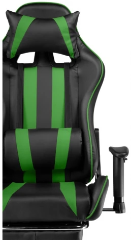 Компьютерное кресло Woodville Corvet black / green 15467