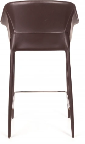 Стул полубарный Top Concept GIO, кожа коричневый