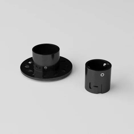 Встраиваемое крепление для круглого гибкого неона черный Elektrostandard Full light FL 2860