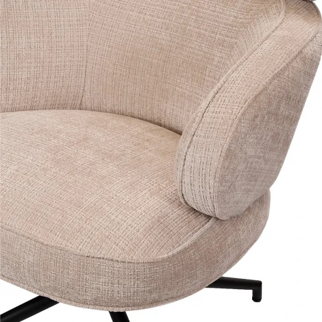 Кресло KING кремовый, шенилл Bradex Home FR 1073