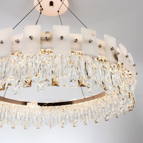 Подвесная люстра светодиодная с регулировкой цветовой температуры Modelux MODELUX ML.6980.800P GD