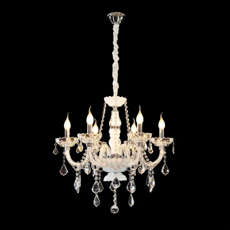 Подвесная люстра Citilux Финка CL353161 (220V, на цепи, подсвечник, свеча)