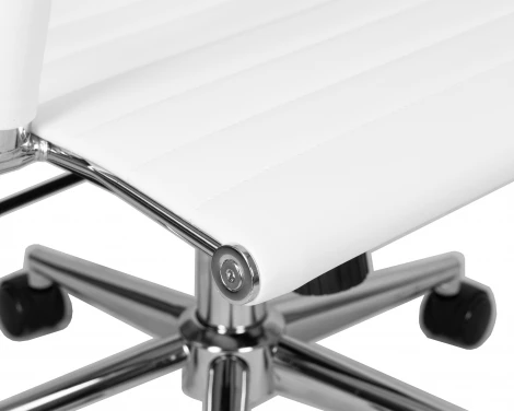 Офисное кресло для руководителей DOBRIN CLARK SIMPLE (белый) Dobrin