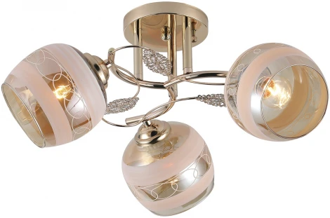 Потолочная люстра на штанге Escada Aiva 1110/3PL E27*40W Gold (220V)