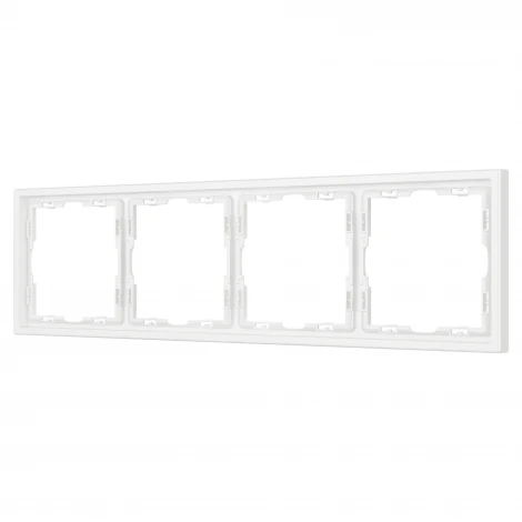 Рамка пластиковая FRM-NOBE-SFPL-4-WH (Arlight) 054223