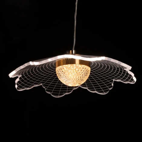 Подвесной светильник De City Оскар 510014403 (LED, 220V, на проводе, цветы)