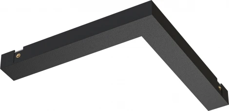 Угловой коннектор питания, черный Maytoni Accessories for tracks Basity TRA172CPC-1B (48V)