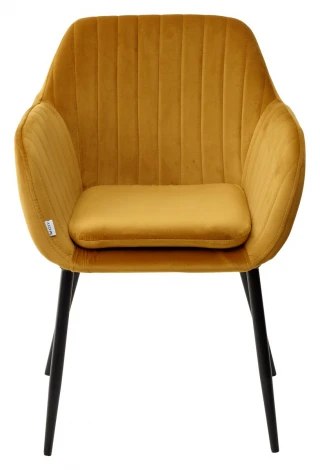 Стул ALABAMA BLUVEL-68 YELLOW, велюр