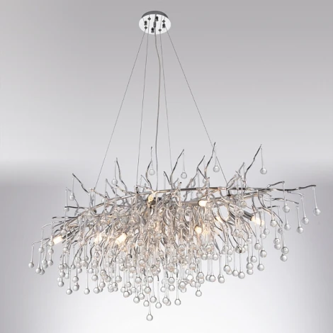 Подвесной светильник Divinare Salice 3132/26 SP-13 (220V, на тросе, ветки)