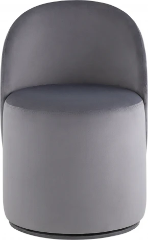 Пуф Loreen вращающийся велюр серый Stool Group (арт.УТ000039108)
