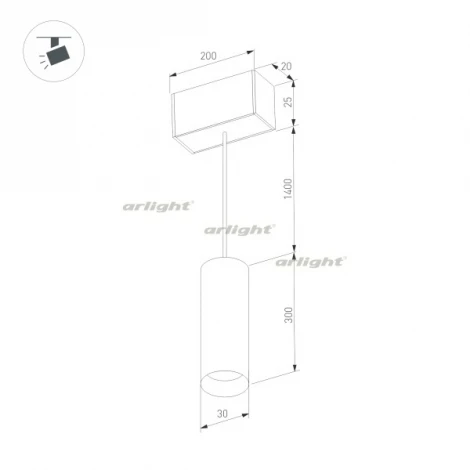 Трековый светильник магнитный Arlight 034244 (LED, круглые)