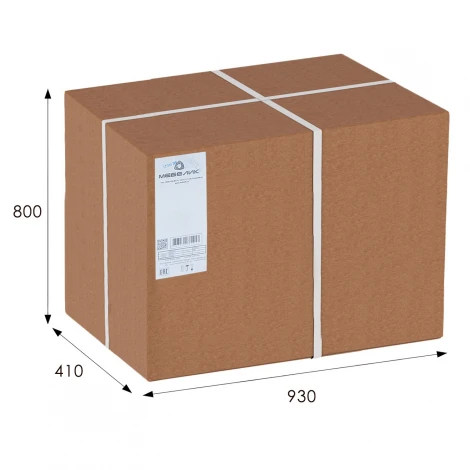 Банкетка Фабио венге/экокожа коричневый Mebelik 000526