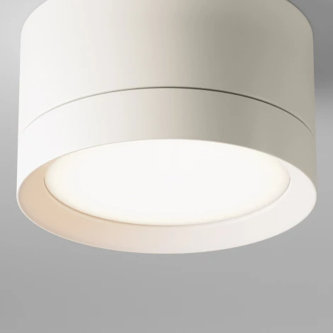 Накладной потолочный светильник Hoop GX53 1x15Вт Maytoni Technical C086CL-GX53-SRD-W (220V, круглые)