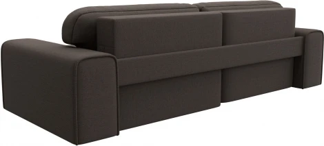 Диван угловой Лига-029 правый угол (Коричневый/Рогожка) Лига Диванов арт.121931