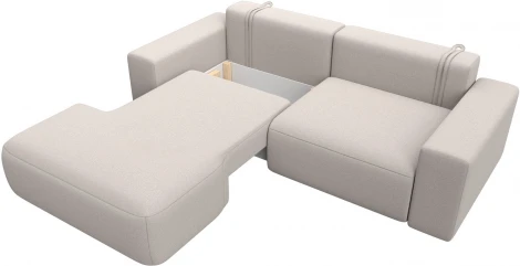 Диван угловой Лига-036 НПБ Классик левый угол Лига Диванов (Замша) арт.127742L