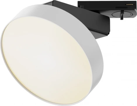 Трековый светильник Zon Unity 3000K 12Вт 110° LED (однофазный) Maytoni Technical TR043-1-12W3K-W (220V, круглые)