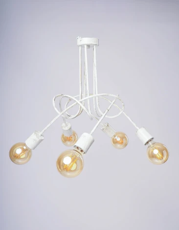 Потолочная люстра Adilux TANGO WHITE PATINA 10125