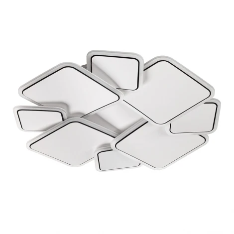 Потолочный светильник круглый светодиодный Lumion Bridge 8013/90CL белый, хром/белый металл/акрилл LED 90W 220V 3000-6000K (круглые)