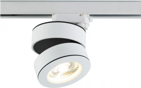 Трековый светильник трехфазный 220V 25W Donolux Sun DL18958R25W1WTrack (LED, круглые)