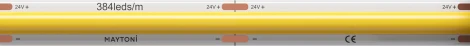 Светодиодная лента Ultra 24В COB 12Вт/м 3000K 50м IP20 Maytoni 201221