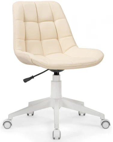 Компьютерное кресло Woodville Келми 1 слоновая кость / белый 518296