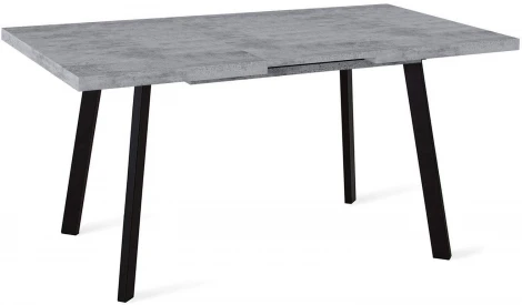 Стол HB120 Бетон (ЛДСП EGGER)/опоры черные Dikline 00-00056437