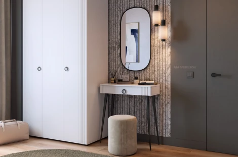 Зеркало Фортуна 2 Mebelson (Зеркало/Черный) арт.172546,0032