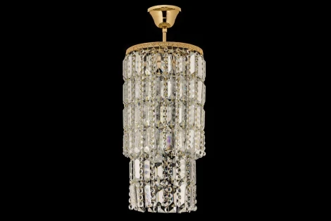 Потолочная люстра на штанге Arti Lampadari Stella Gold Stella E 1.5.20.102 G (220V, хрусталь)