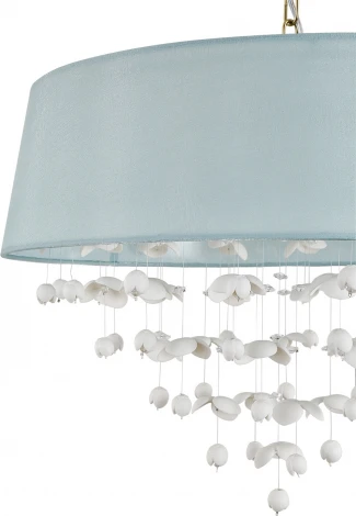 Подвесная люстра (13029/8P Brass) Indigo Tenerezza V000513 (220V, подвески, на цепи)