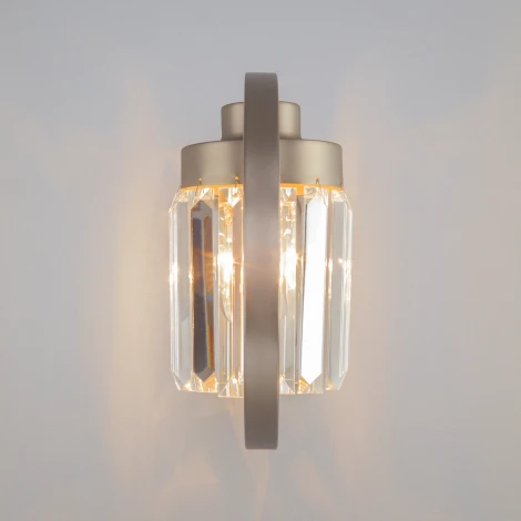 Бра Eurosvet Loraine 10128/1 сатин-никель