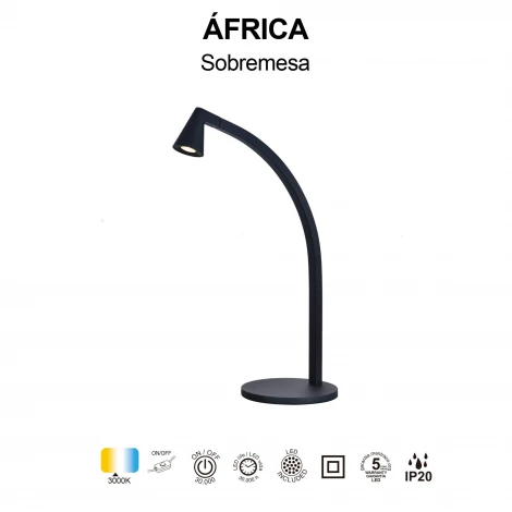 Настольная лампа Mantra Africa 9415