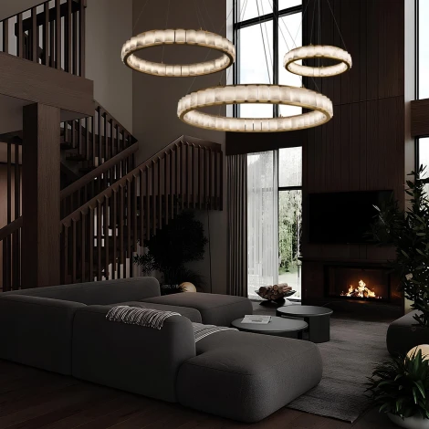 Подвесной светильник кольцо Loft It Manhattan 10415/600 (220V, на тросе, кольцо)