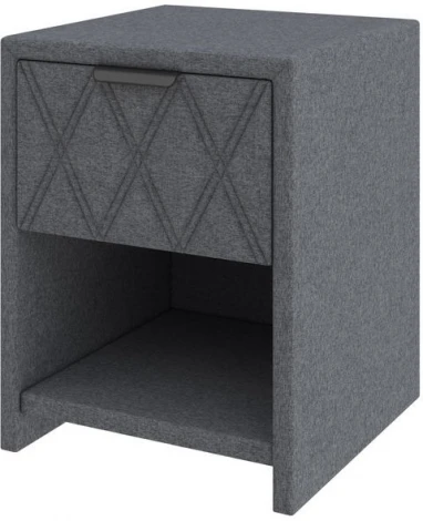 PROxSON Тумба Side (Ткань: Рогожка Savana Grey (серый)) 44x45