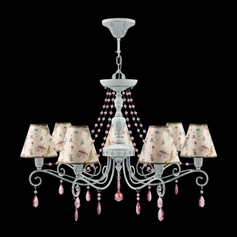 Подвесная люстра Lamp4you Provence 16 E4-07-G-LMP-O-14-CRL-E4-07-PK-UP