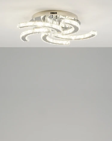 Люстра потолочная светодиодная V1594-CL Luna LED*40W