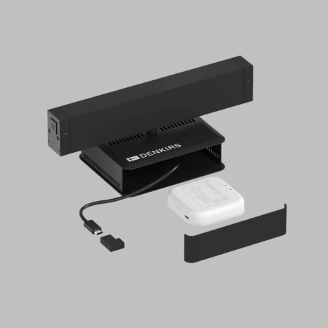 Адаптер для установки хаба Denkirs Smart control | СМАРТ КОНТРОЛ DK8099-BK
