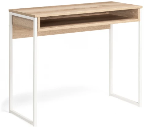 Письменный стол Notta Лео Лофт дуб делано светлый / белый матовый 489677
