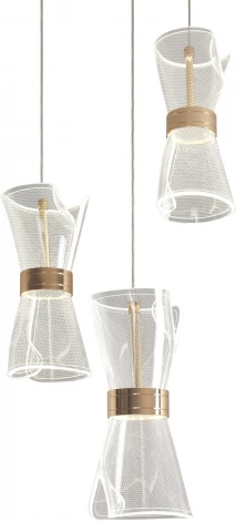 Подвесной светильник Freya Dress FR5438PL-L18G (LED, 220V, на проводе)