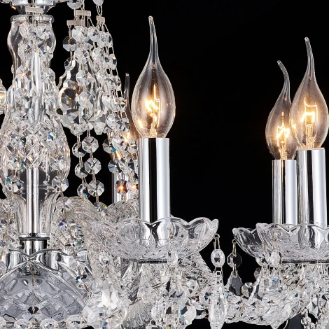 Подвесная люстра ILLUMICO IL2063-8PBC-25 ELITE