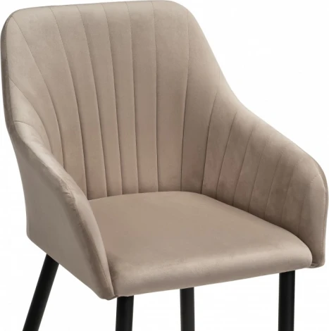 Кресло Слэм без вращения (Слэм бежевое / черное) Notta арт.583957