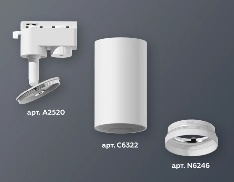 Трековый светильник Ambrella Track System XT6322150 (220V, круглые)