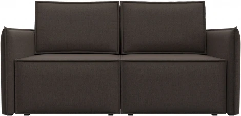 Диван прямой Либерти мини (Коричневый/Рогожка) Лига Диванов арт.121913